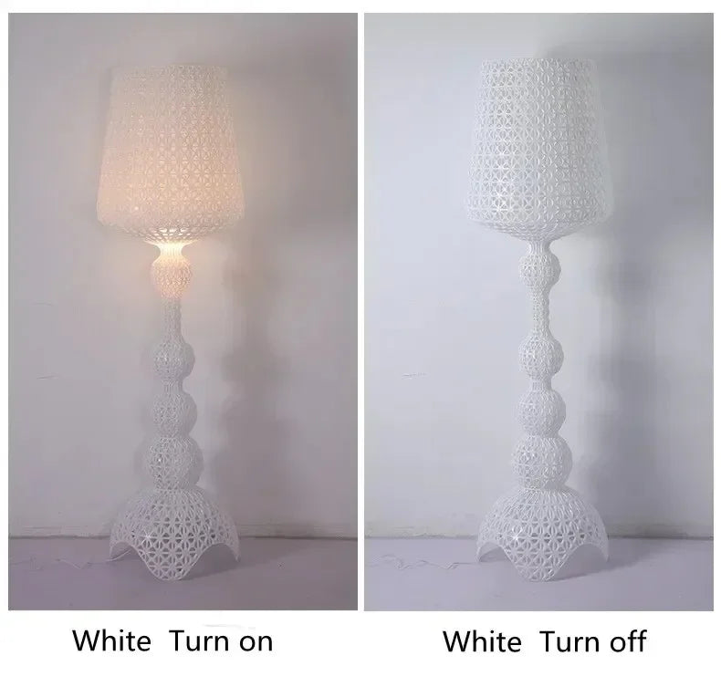 Italian Kartell Living Room Floor Lamp Designer, Artistic Decoration, Hollowed Out Internet Famous Ornament, Ins Style Bedroom L