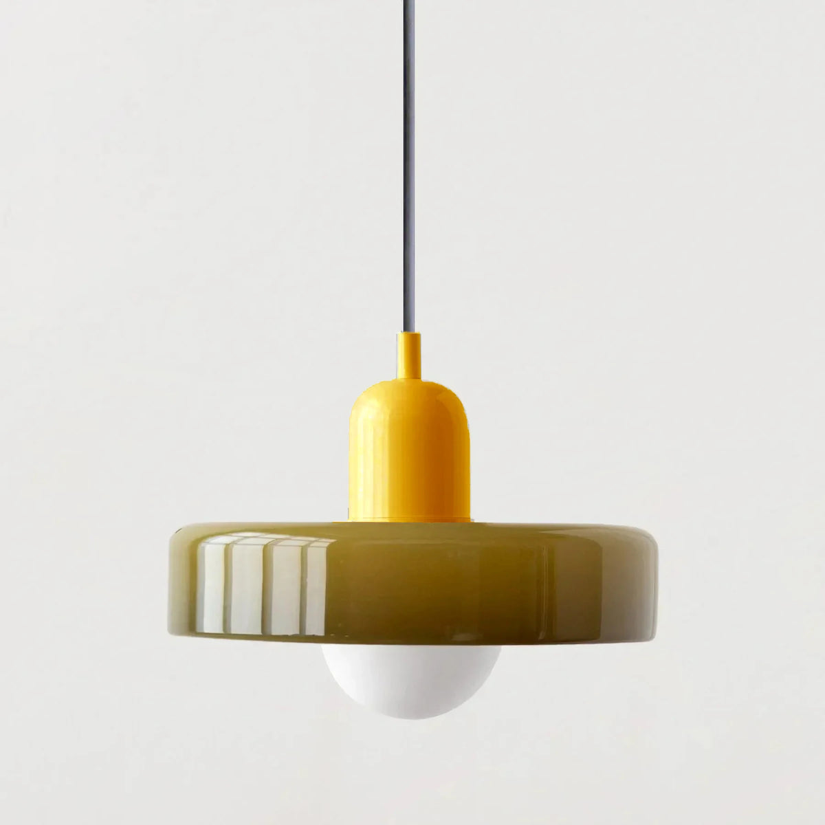 Nordic Retro E27 Colorful Ceiling Chandelier Orange Glass Pendant Lamp for Home Decor Dining Room Cafe Bar Counter Lighting