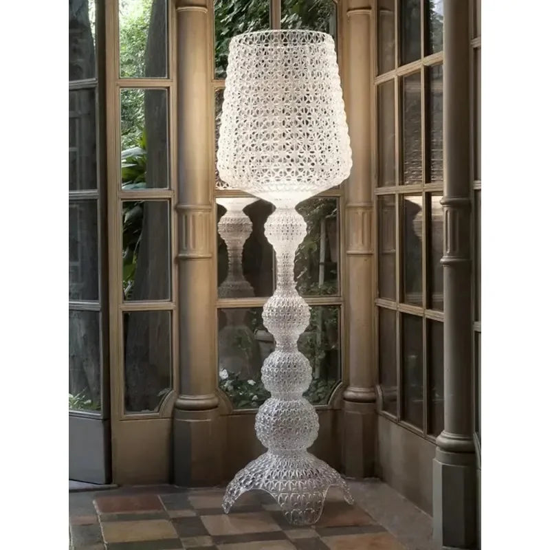 Italian Kartell Living Room Floor Lamp Designer, Artistic Decoration, Hollowed Out Internet Famous Ornament, Ins Style Bedroom L
