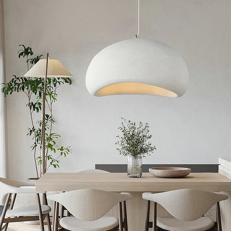 Japanese Wabi Sabi Chandelier Modern LED Pendant Lights for Dining Living Room Bedroom Bar Designer Homestay E27 Hanging Lamps