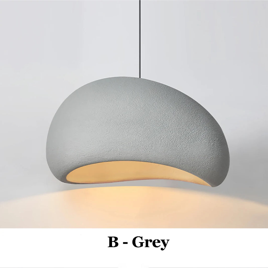 Japanese Wabi Sabi Chandelier Modern LED Pendant Lights for Dining Living Room Bedroom Bar Designer Homestay E27 Hanging Lamps