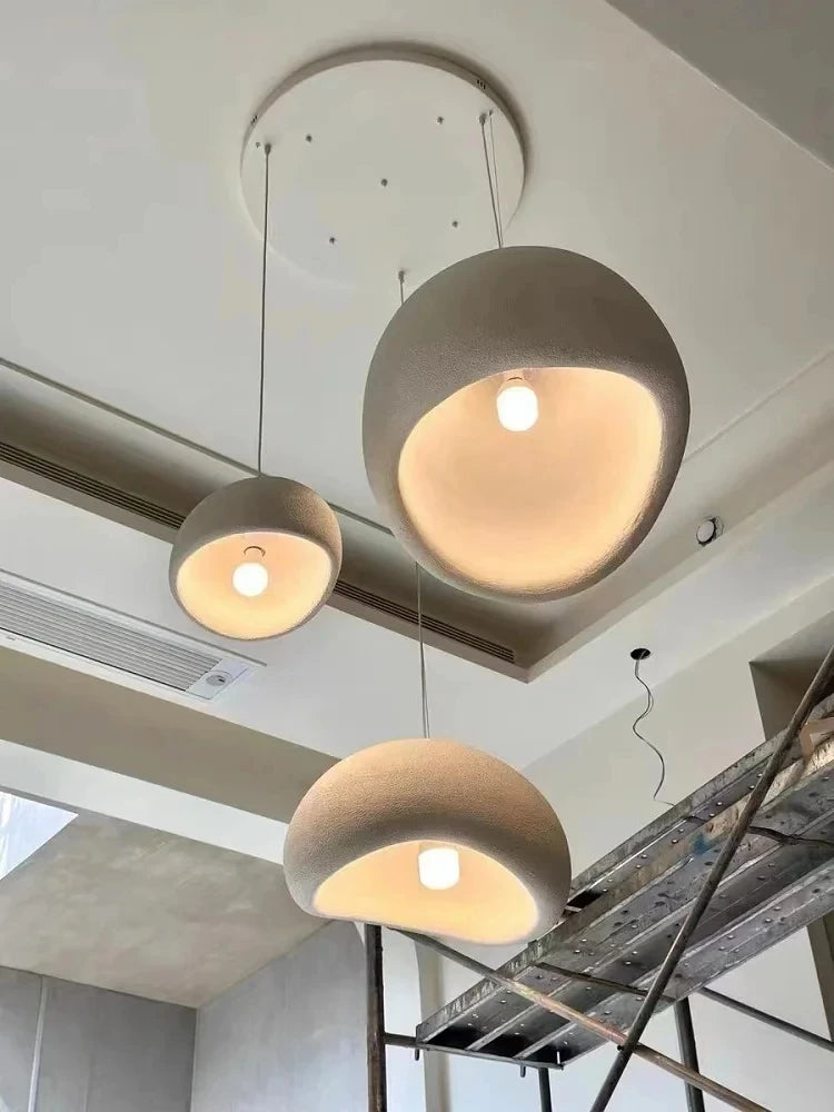 Japanese Wabi Sabi Chandelier Modern LED Pendant Lights for Dining Living Room Bedroom Bar Designer Homestay E27 Hanging Lamps