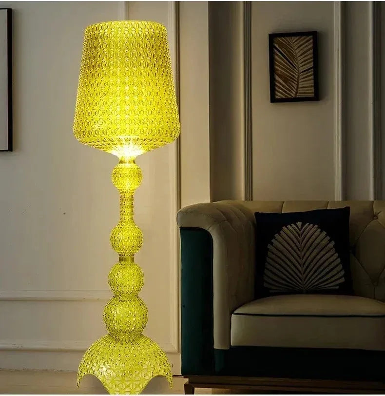 Italian Kartell Living Room Floor Lamp Designer, Artistic Decoration, Hollowed Out Internet Famous Ornament, Ins Style Bedroom L