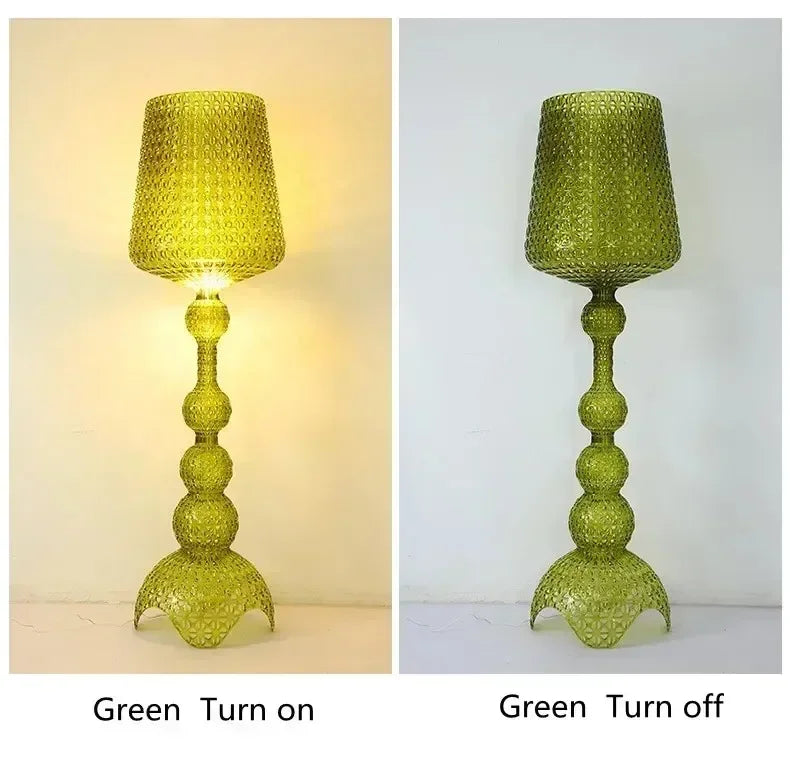 Italian Kartell Living Room Floor Lamp Designer, Artistic Decoration, Hollowed Out Internet Famous Ornament, Ins Style Bedroom L
