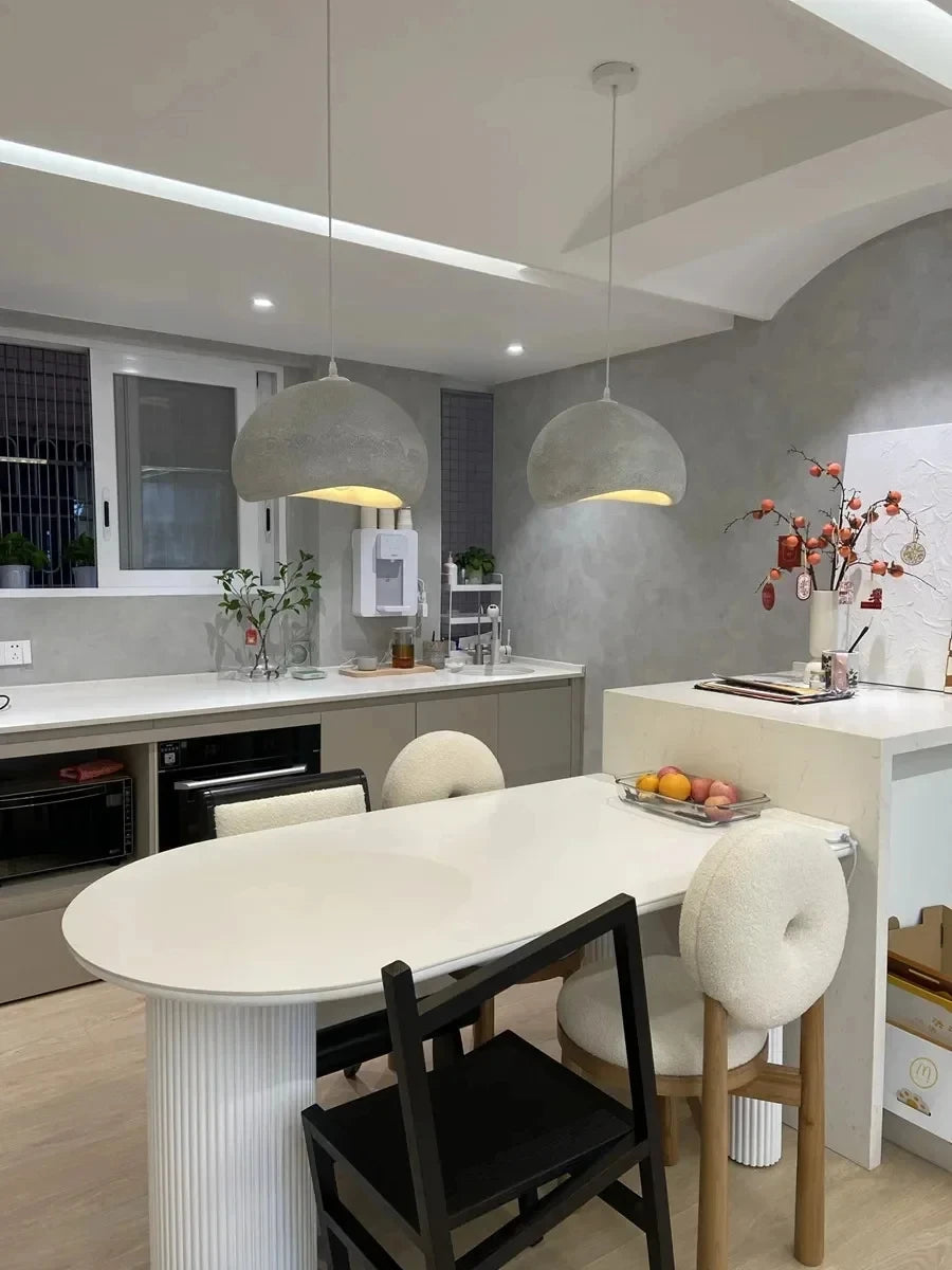 Japanese Wabi Sabi Chandelier Modern LED Pendant Lights for Dining Living Room Bedroom Bar Designer Homestay E27 Hanging Lamps