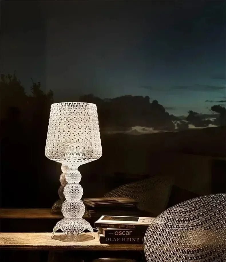 Italian Kartell Living Room Floor Lamp Designer, Artistic Decoration, Hollowed Out Internet Famous Ornament, Ins Style Bedroom L