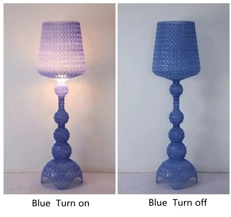 Italian Kartell Living Room Floor Lamp Designer, Artistic Decoration, Hollowed Out Internet Famous Ornament, Ins Style Bedroom L