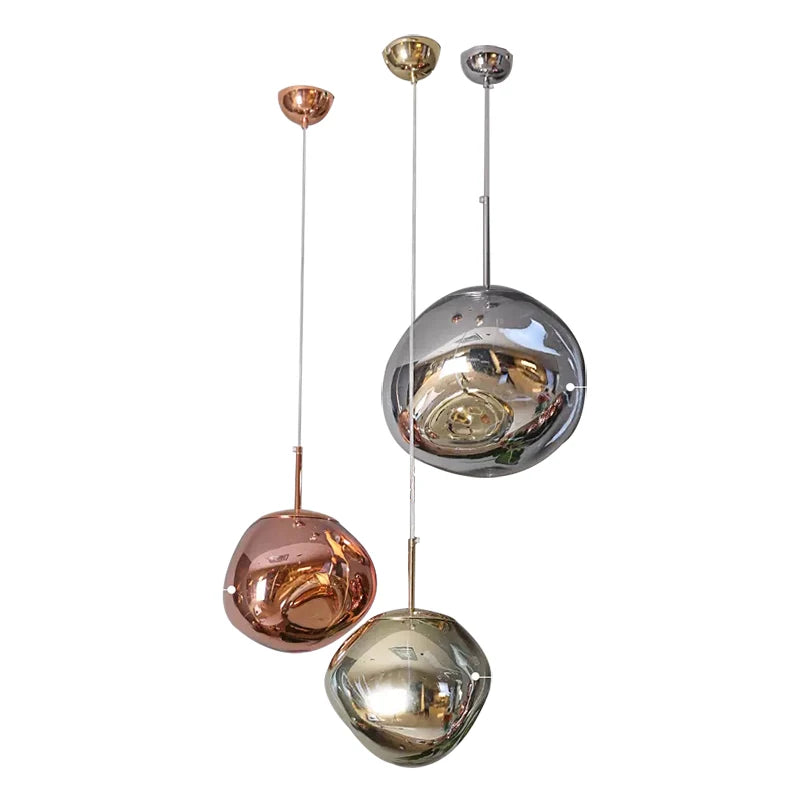 Nordic LED Lava Ceiling Pendant Lamp Glass Pendant Lights Modern Lighting Living Room Indoor Decor Home Fixtures Kitchen Hanging