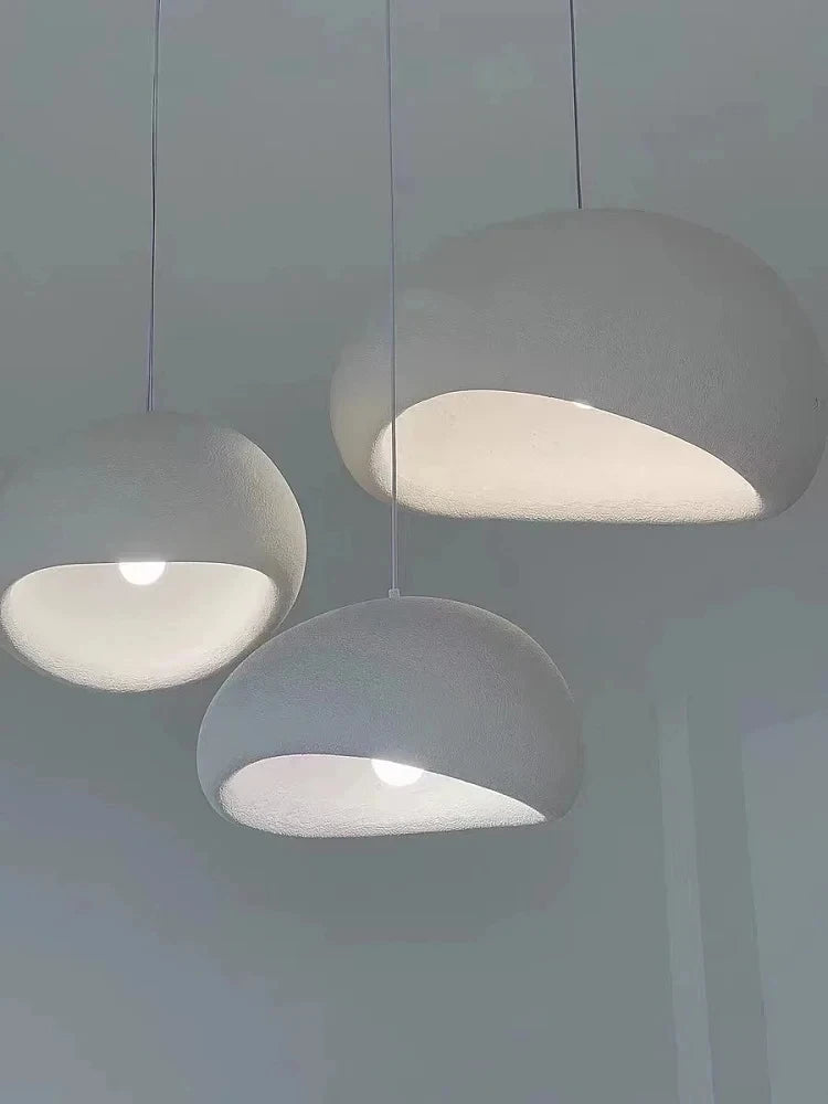 Japanese Wabi Sabi Chandelier Modern LED Pendant Lights for Dining Living Room Bedroom Bar Designer Homestay E27 Hanging Lamps